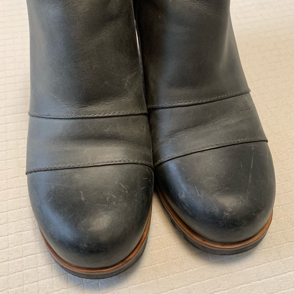 Sorel deep grey wedge boots - Picture 12 of 15